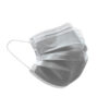 Barbijo Tricapa SMS Con Clip Nasal Gris