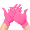 Guantes de Nitrilo Rosa