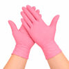 Guantes de Nitrilo Rosa