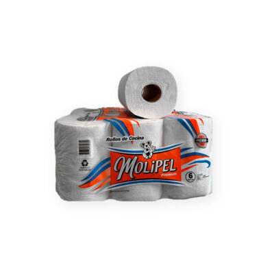 Rollo De Cocina De 6 Unidades - Bolsón X 200 Paños